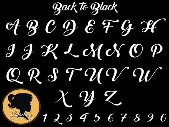 back to black demo font